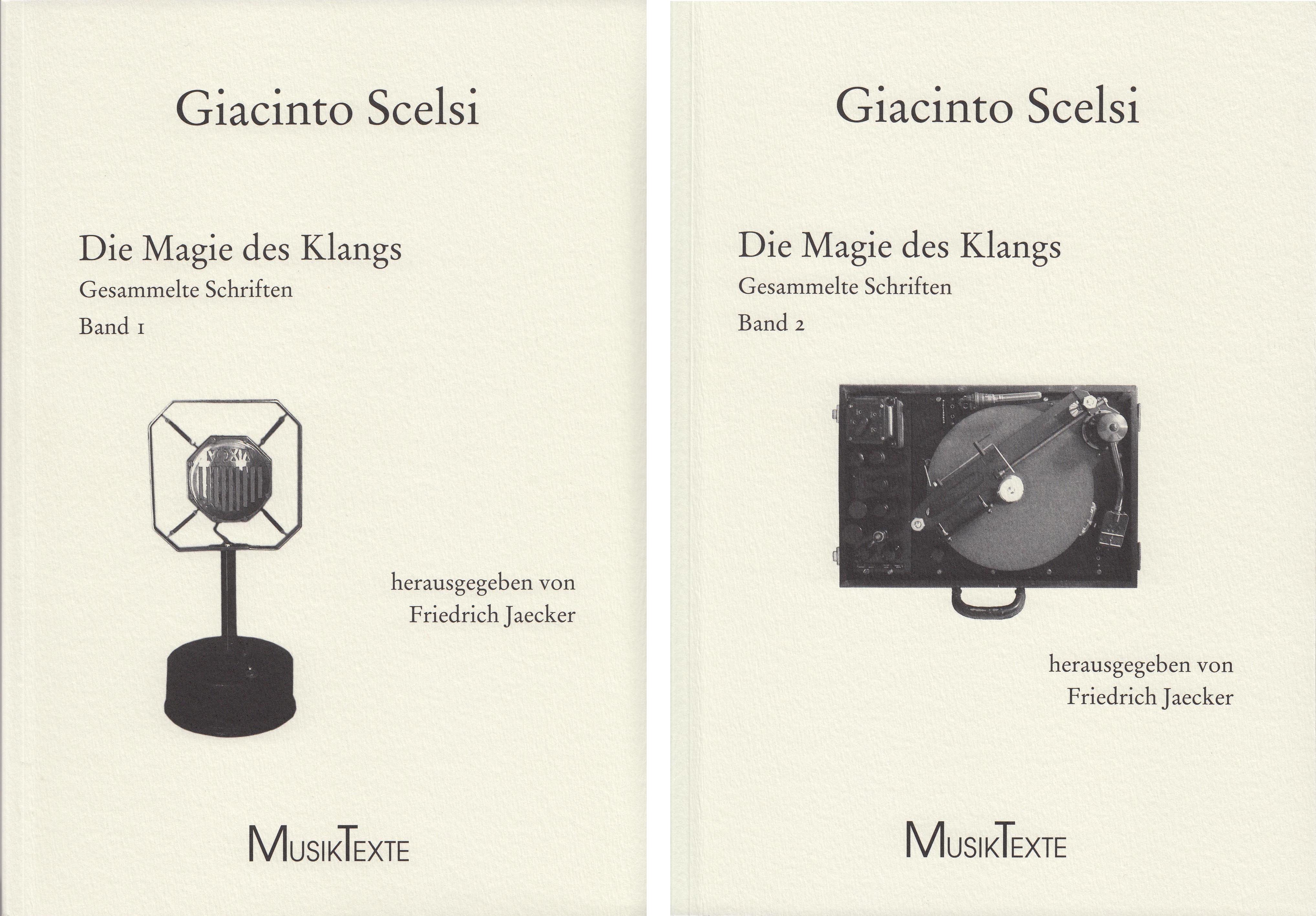 Scelsi Schriften